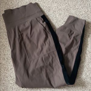 Athleta venice velvet stripe jogger Clearance